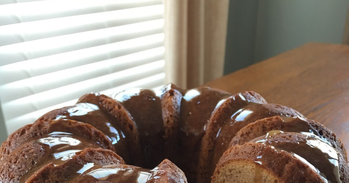 BundtBakers Apple Juice Spice Cake with Caramel Apple Glaze Our
