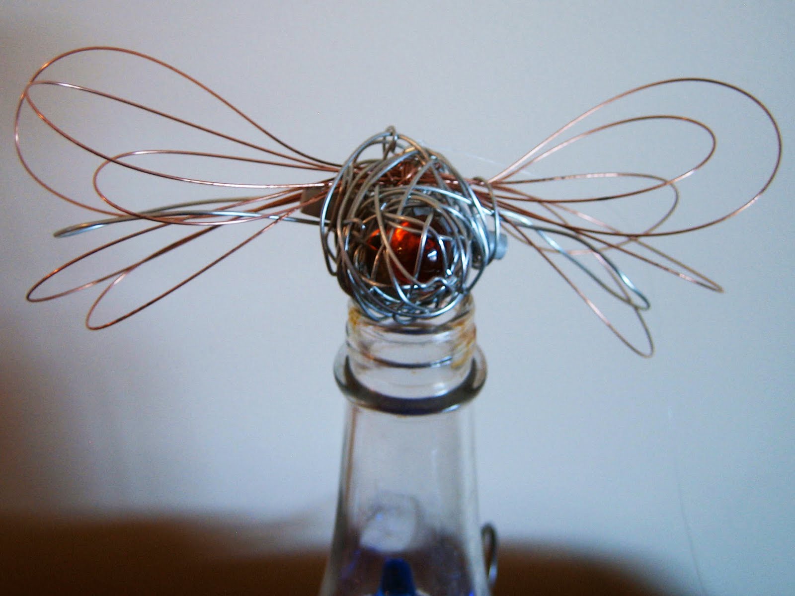 Christy Schollen Hanging mobile/ Wire Bugs