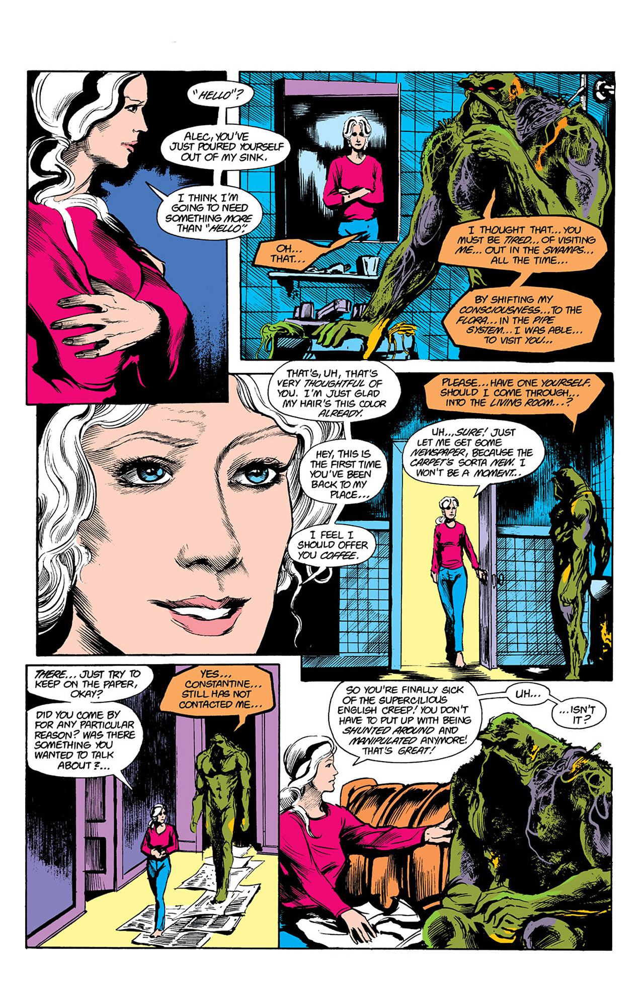 Read online Swamp Thing (1982) comic -  Issue #44 - 5