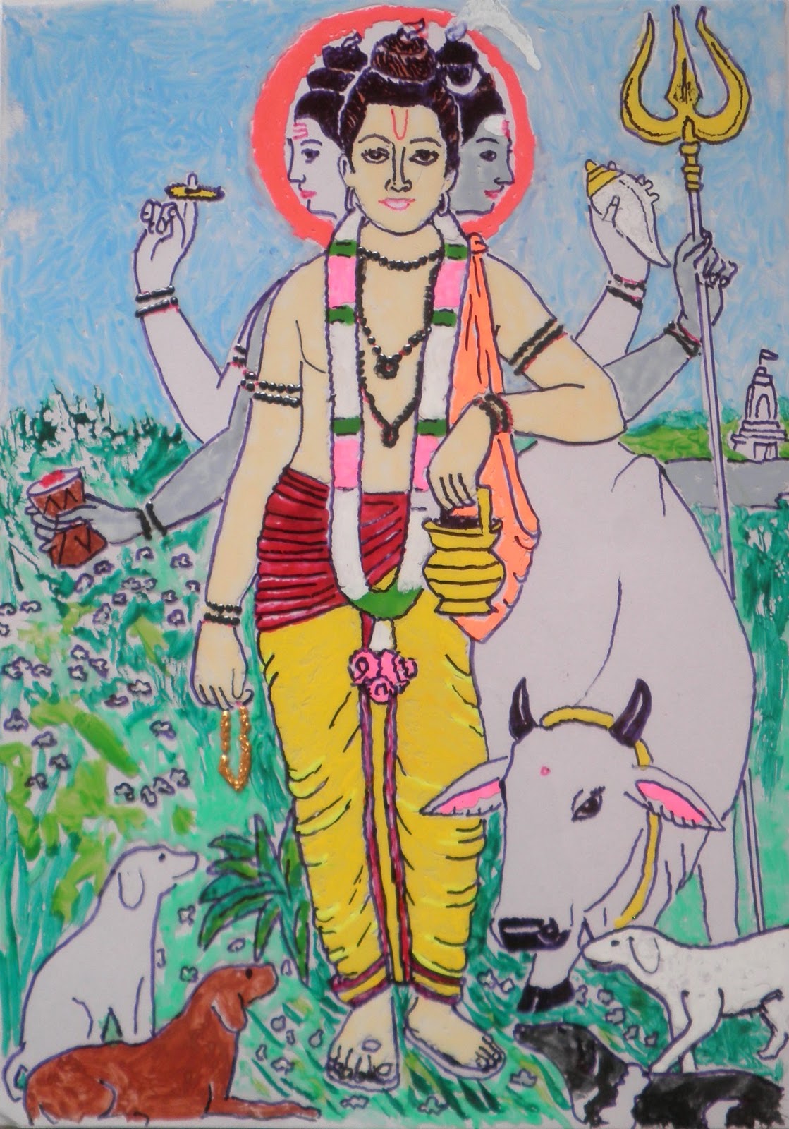 Paintings Sri Dattatreya