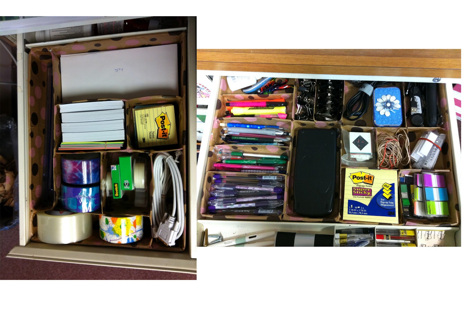 Axis Of Reflection Binder Clips and Drawer Organizers