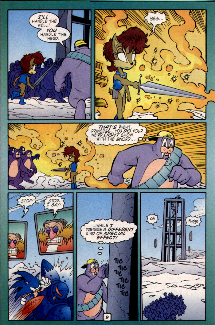 Read online Sonic The Hedgehog comic -  Issue #109 - 11