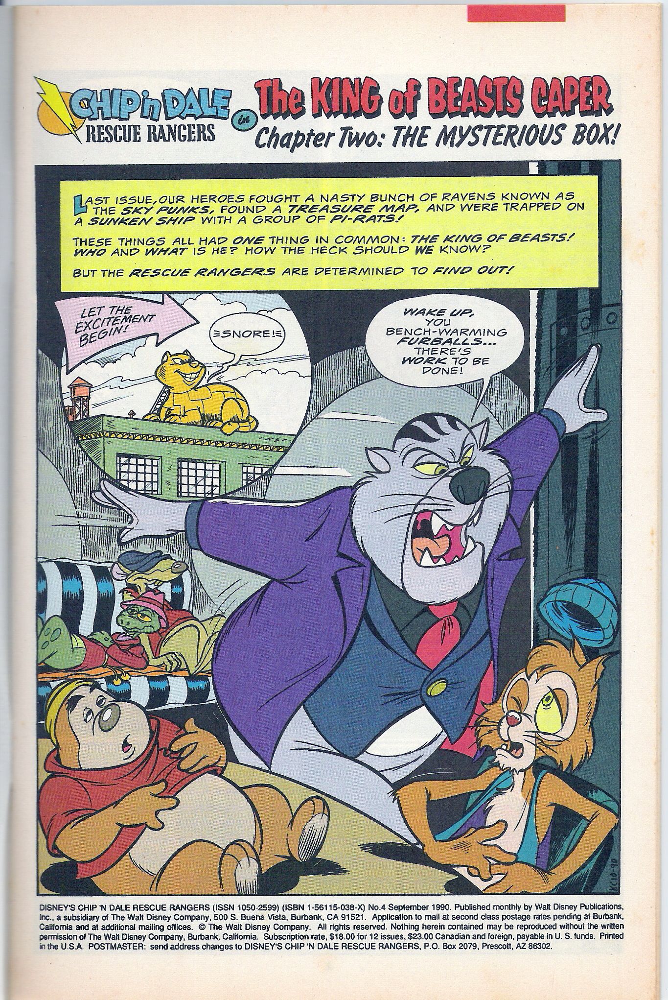 Read online Disney's Chip 'N Dale Rescue Rangers comic -  Issue #4 - 3