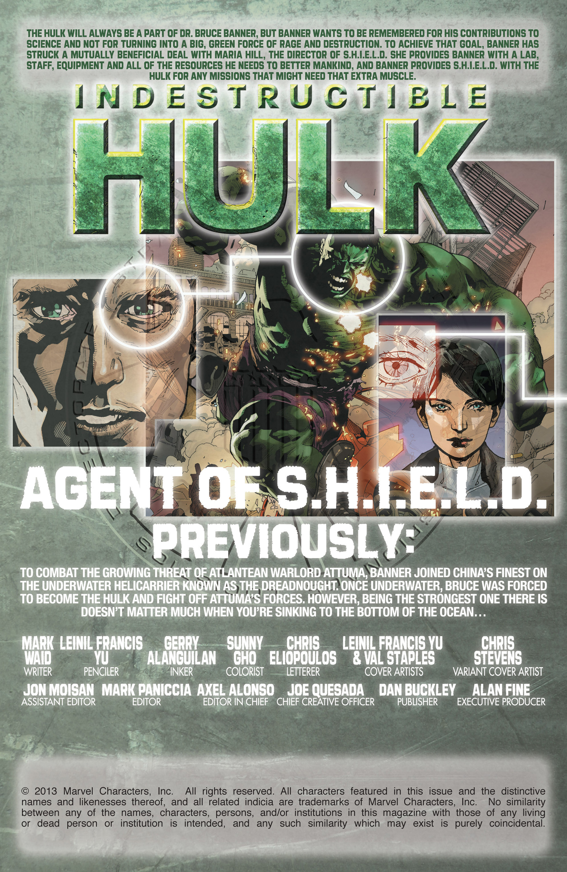 Read online Indestructible Hulk comic -  Issue #5 - 2