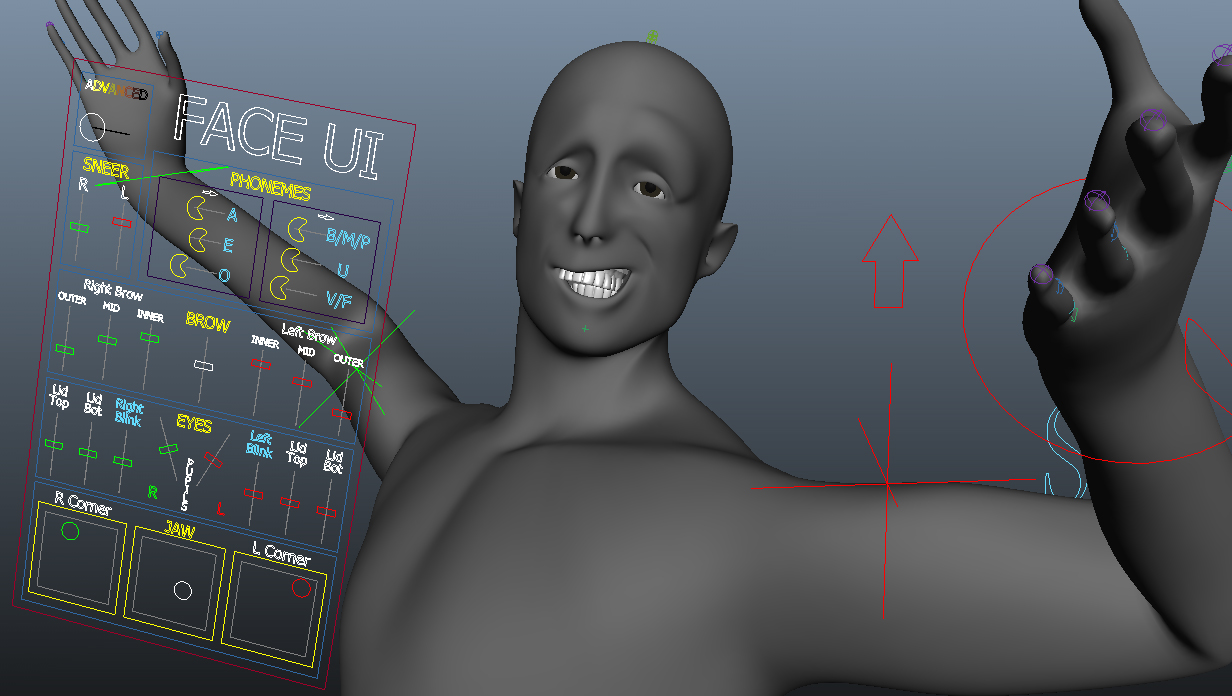 Maya Facial Rig 20