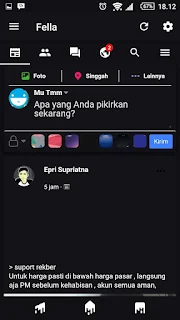 Cara Ubah Tampilan Facebook Lite Warna