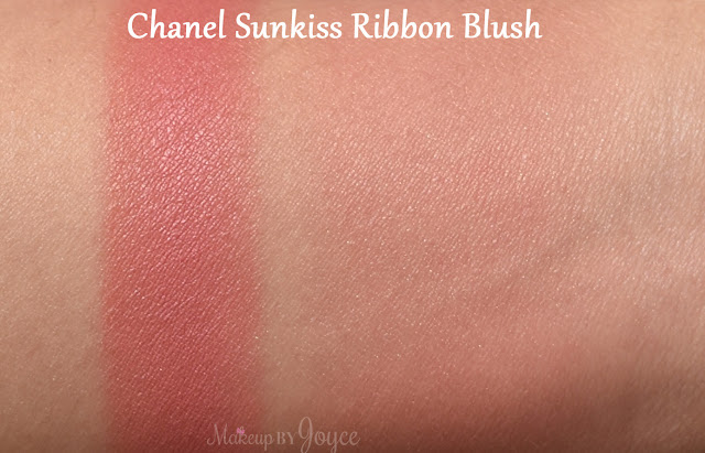 Chanel Sunkiss Ribbon Harmonie de Blush Limited Edition Swatch