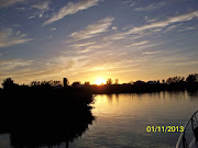 Our Sunset at Palm Island Marina