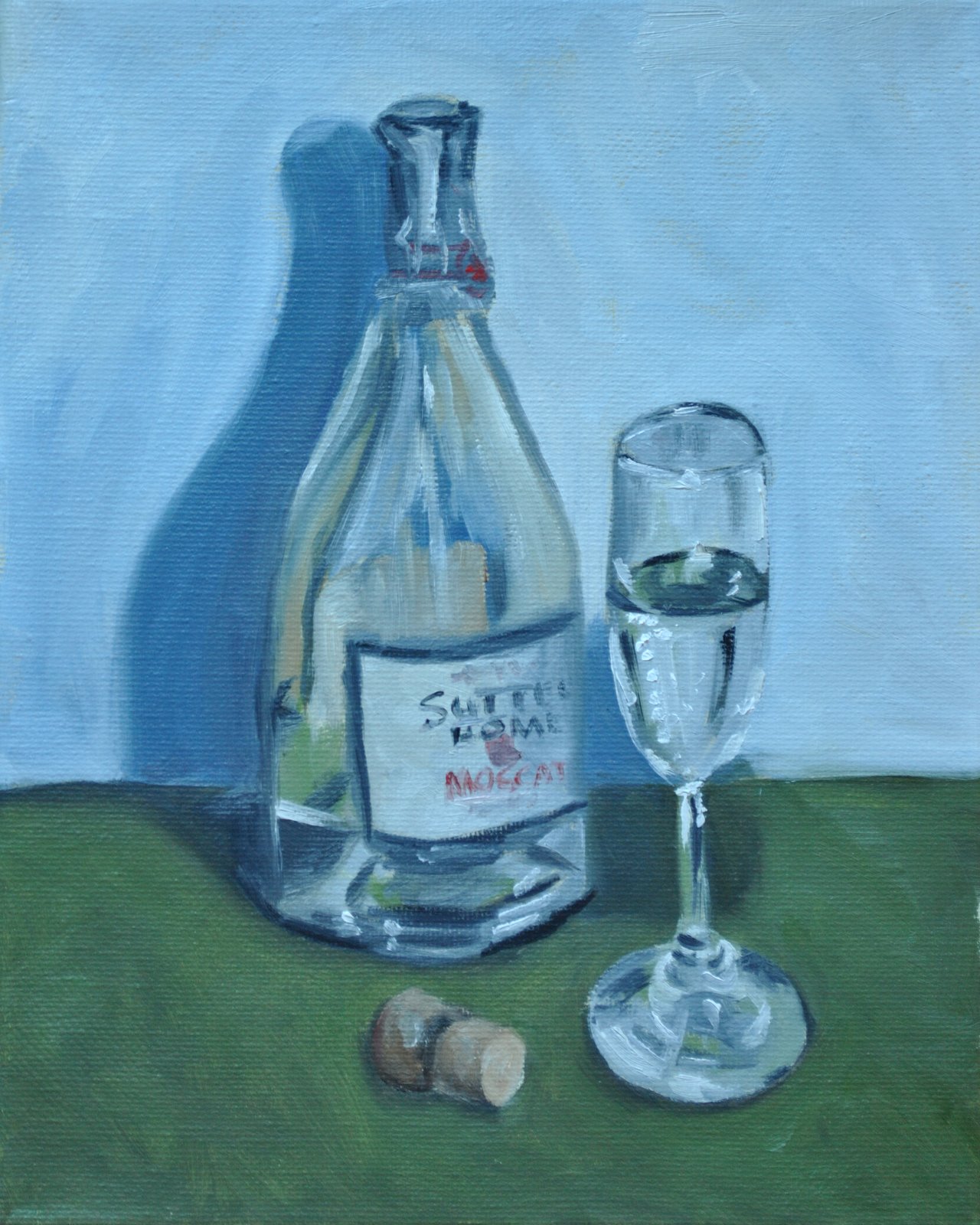Daily Painting: Happy New Year 2012
