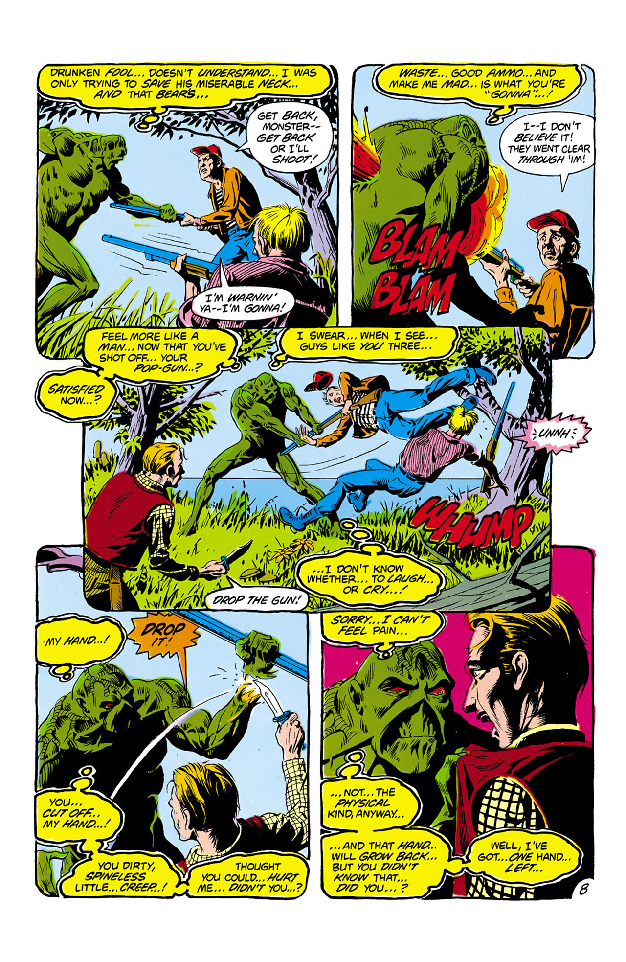 Read online Swamp Thing (1982) comic -  Issue #1 - 9