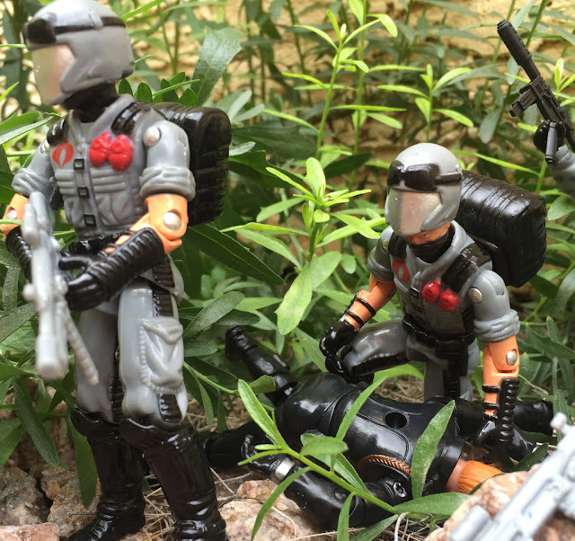 Red Laser Army, Bootleg, Viper, 1998 Cobra Officer, TRU Exclusive