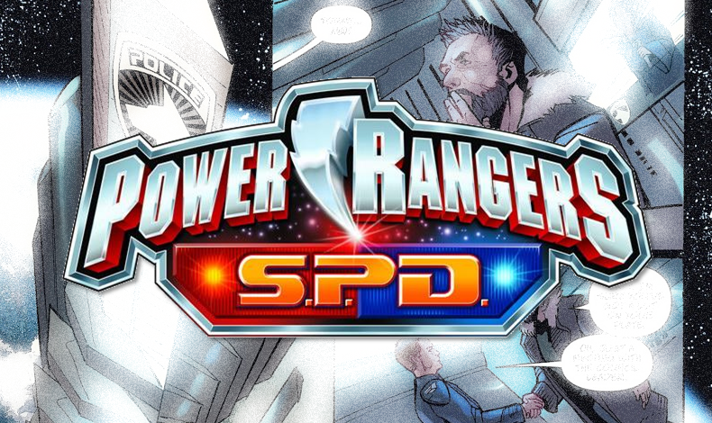Essa capa de HQ dos Power Rangers tem uma referência a Dragon Ball Z
