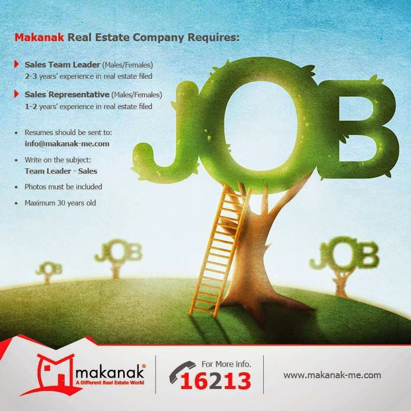 Mkanak Real Estate Company Jobs Hire Me Now