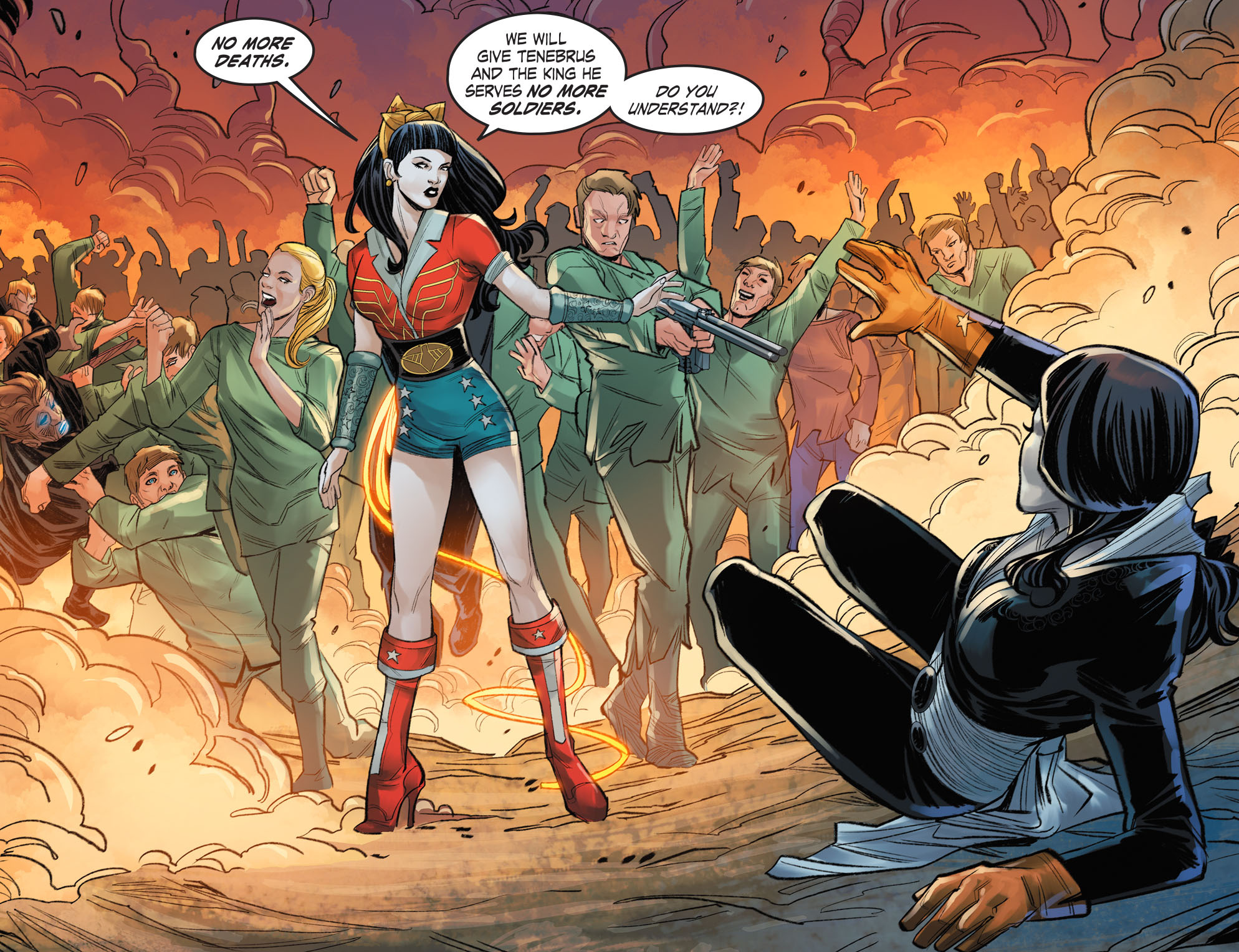 Read online DC Comics: Bombshells comic -  Issue #28 - 20