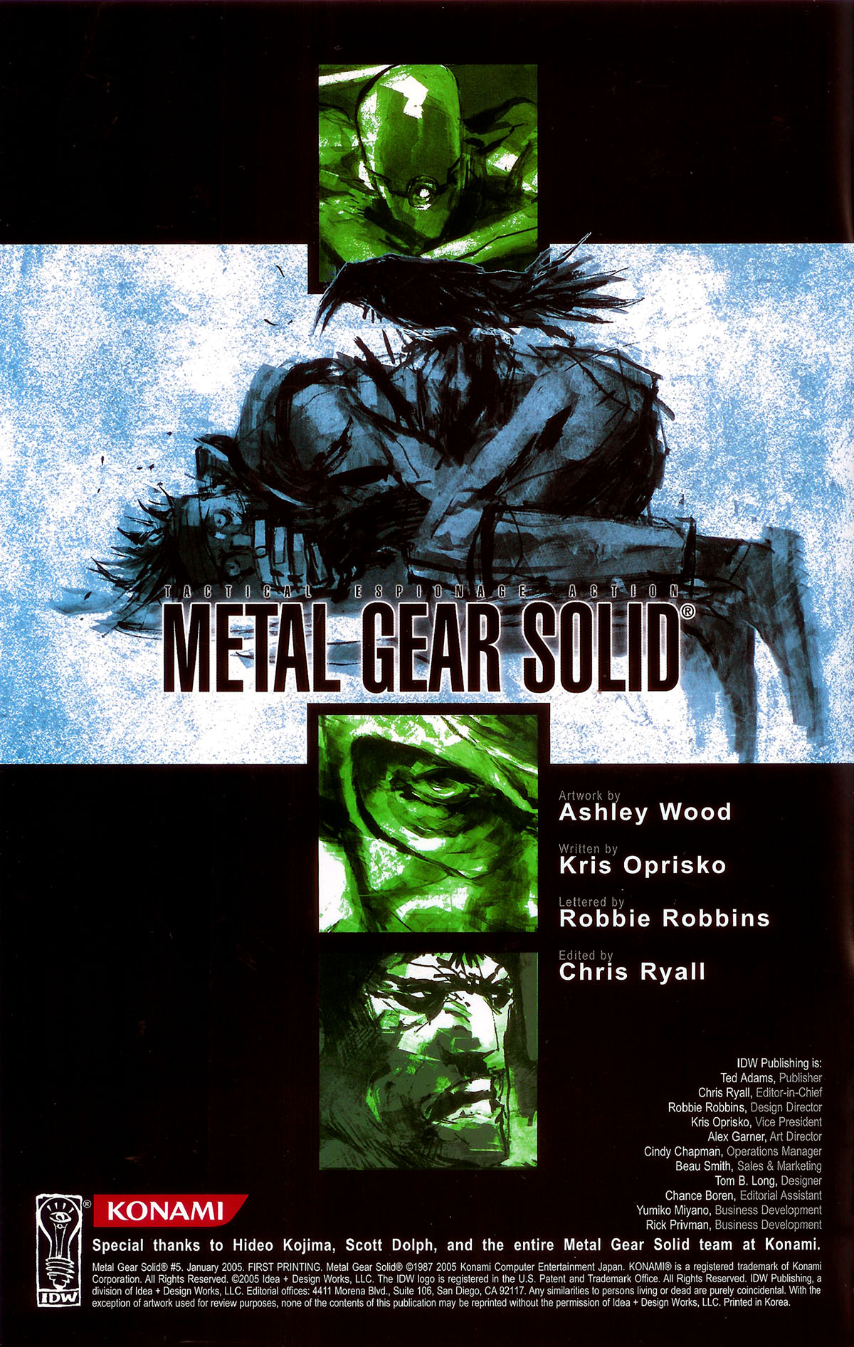 Read online Metal Gear Solid comic -  Issue #5 - 2