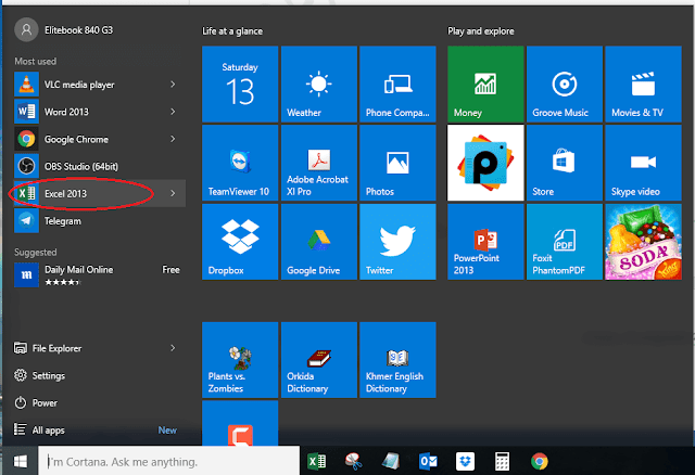 how to open microsoft office excel via start menu how to open microsoft office excel via start menu