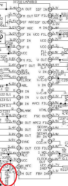 La76810a схема включения