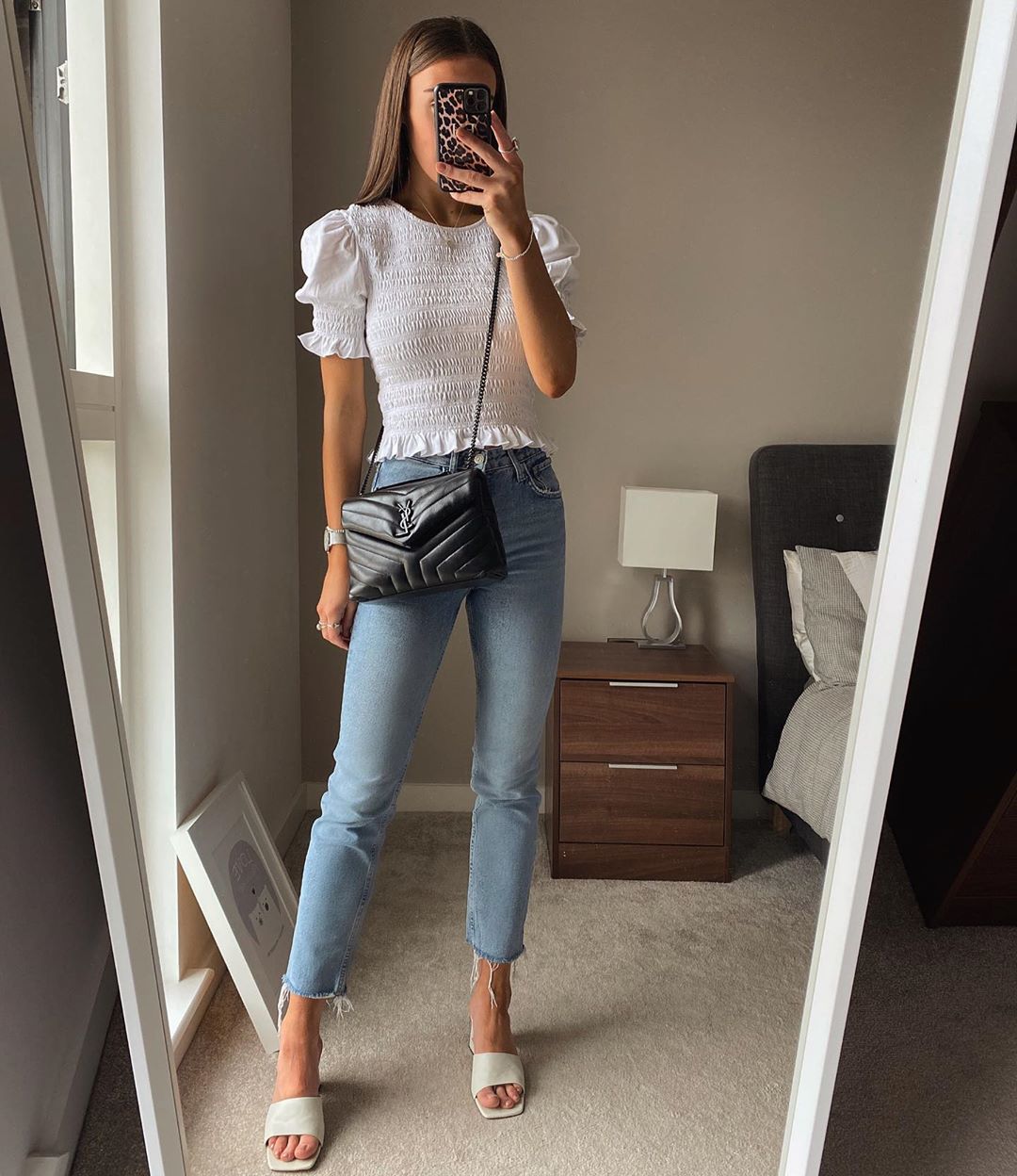 We Love This Chic Take On Jeans and a T-Shirt for Summer