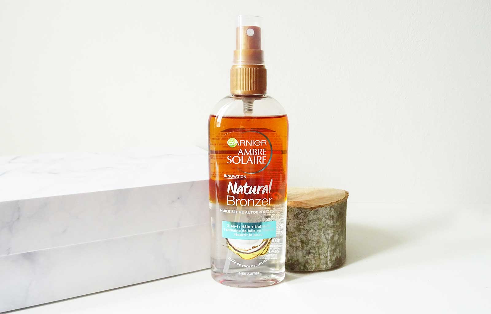 Huile sèche autobronzante Natural Bronzer Garnier : pour une peau hâlée