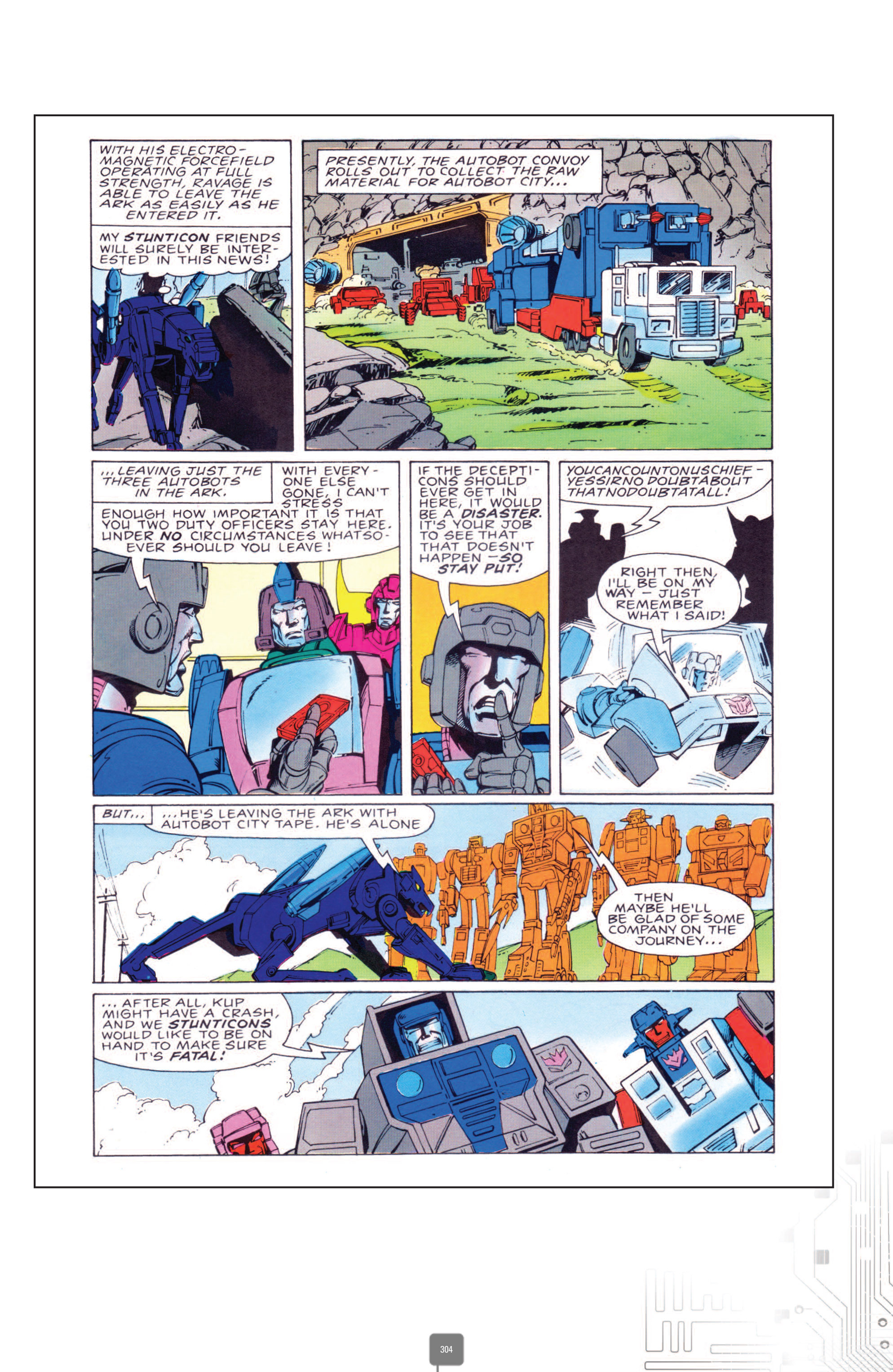 Read online The Transformers Classics UK comic -  Issue # TPB 4 - 304