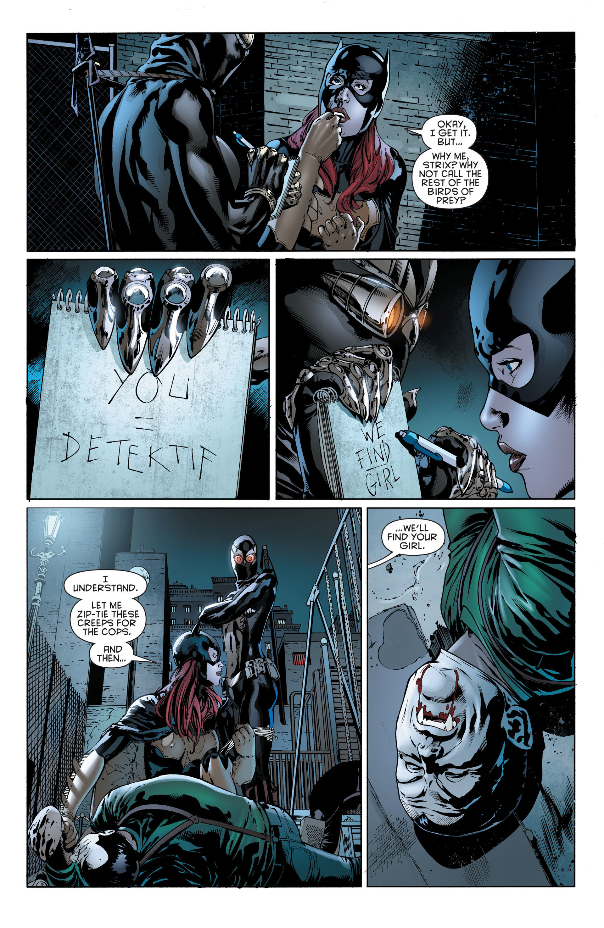 Read online Batgirl (2011) comic -  Issue #28 - 10