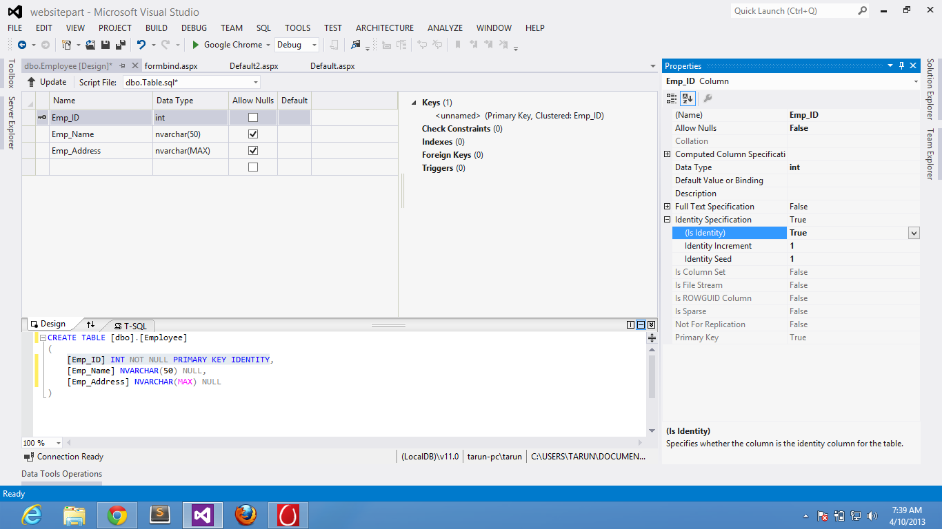 How to bind Formview in