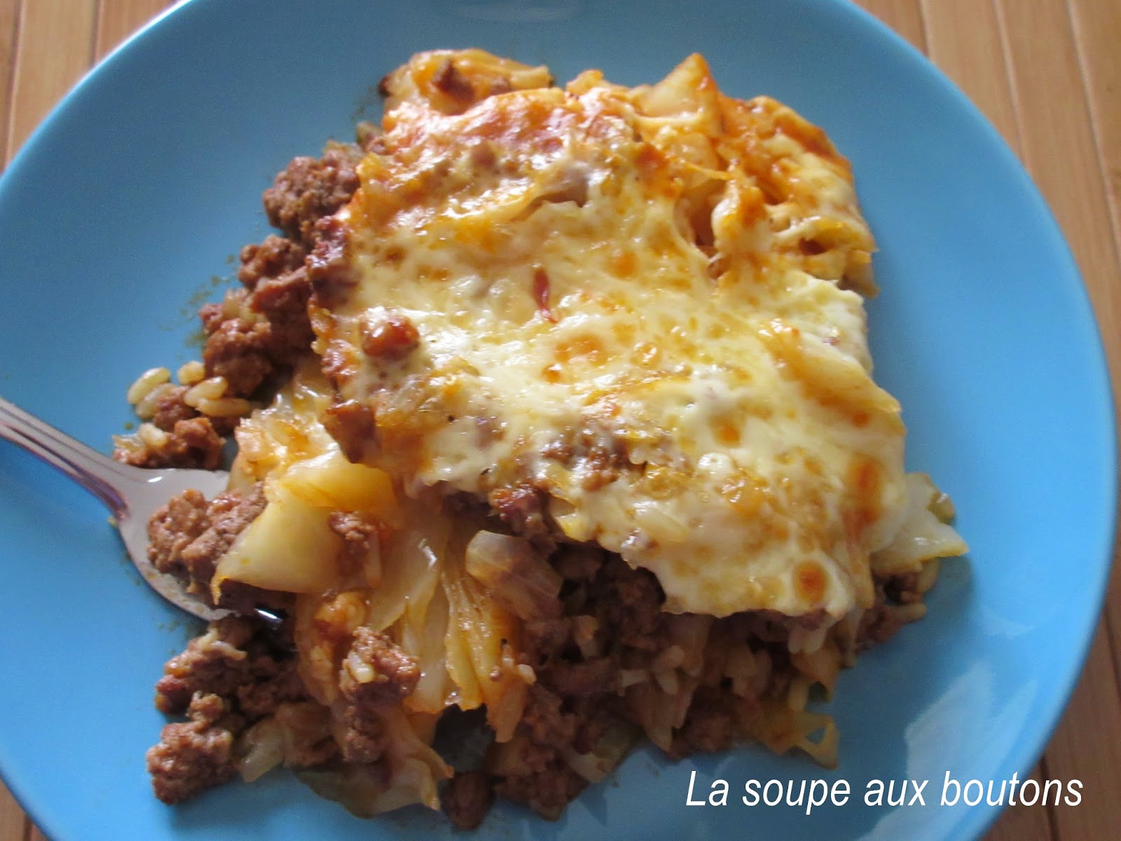 La soupe aux boutons Casserole de boeuf et chou La soupe aux boutons Casserole de boeuf et chou