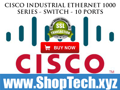 Cisco Industrial Ethernet 1000 Series - Switch (ShopTech.xyz) [RJOVenturesInc.com]