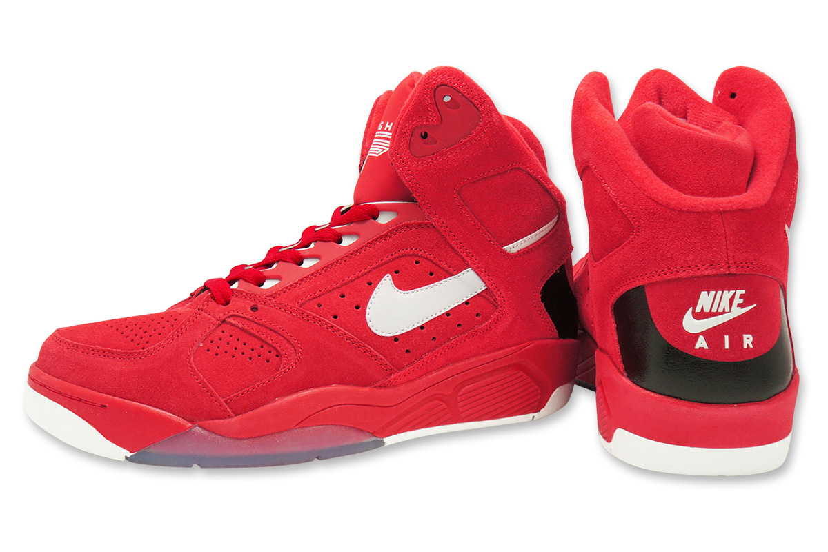 nike air flight classic black varsity red