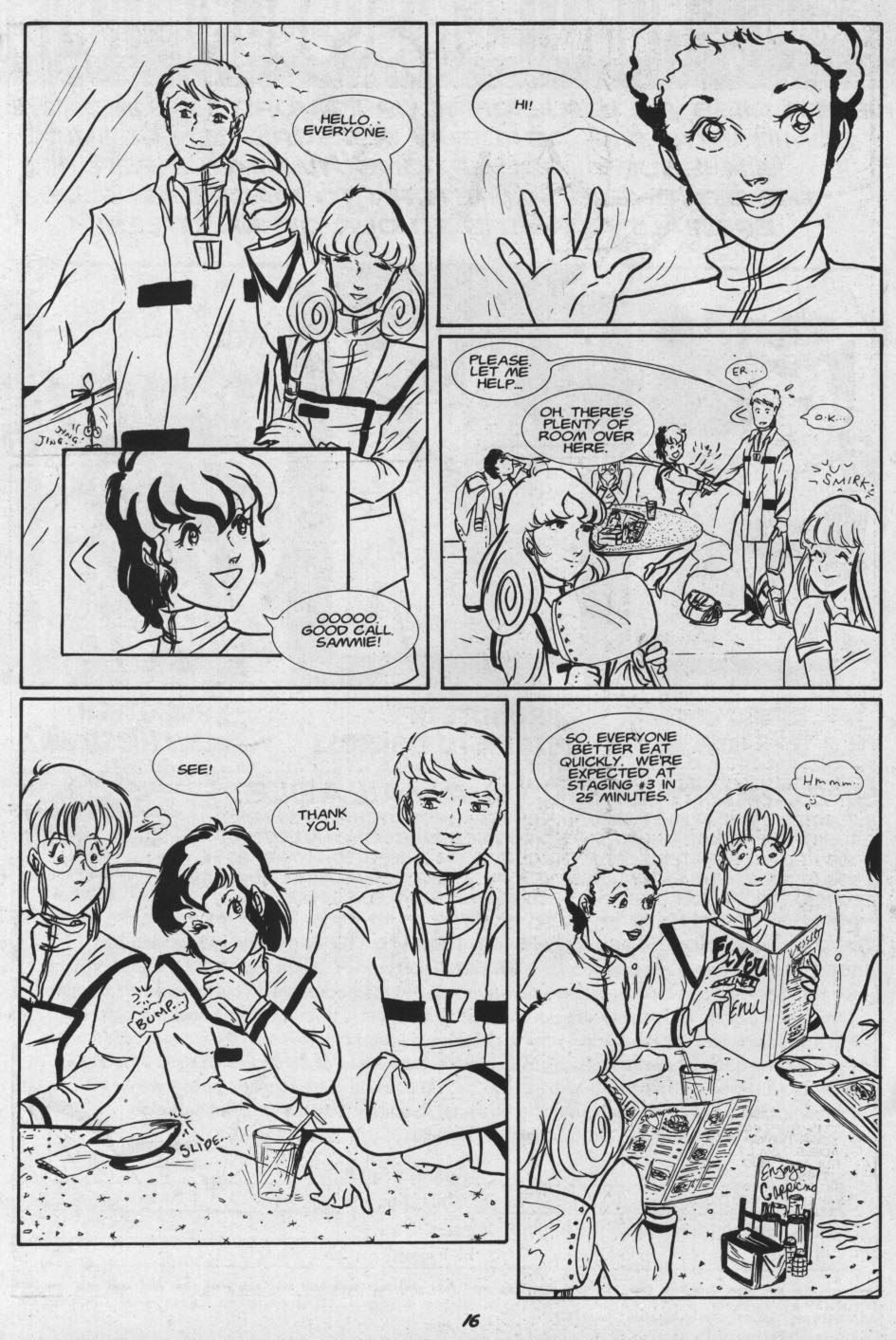 Read online Robotech Academy Blues comic -  Issue #2 - 18