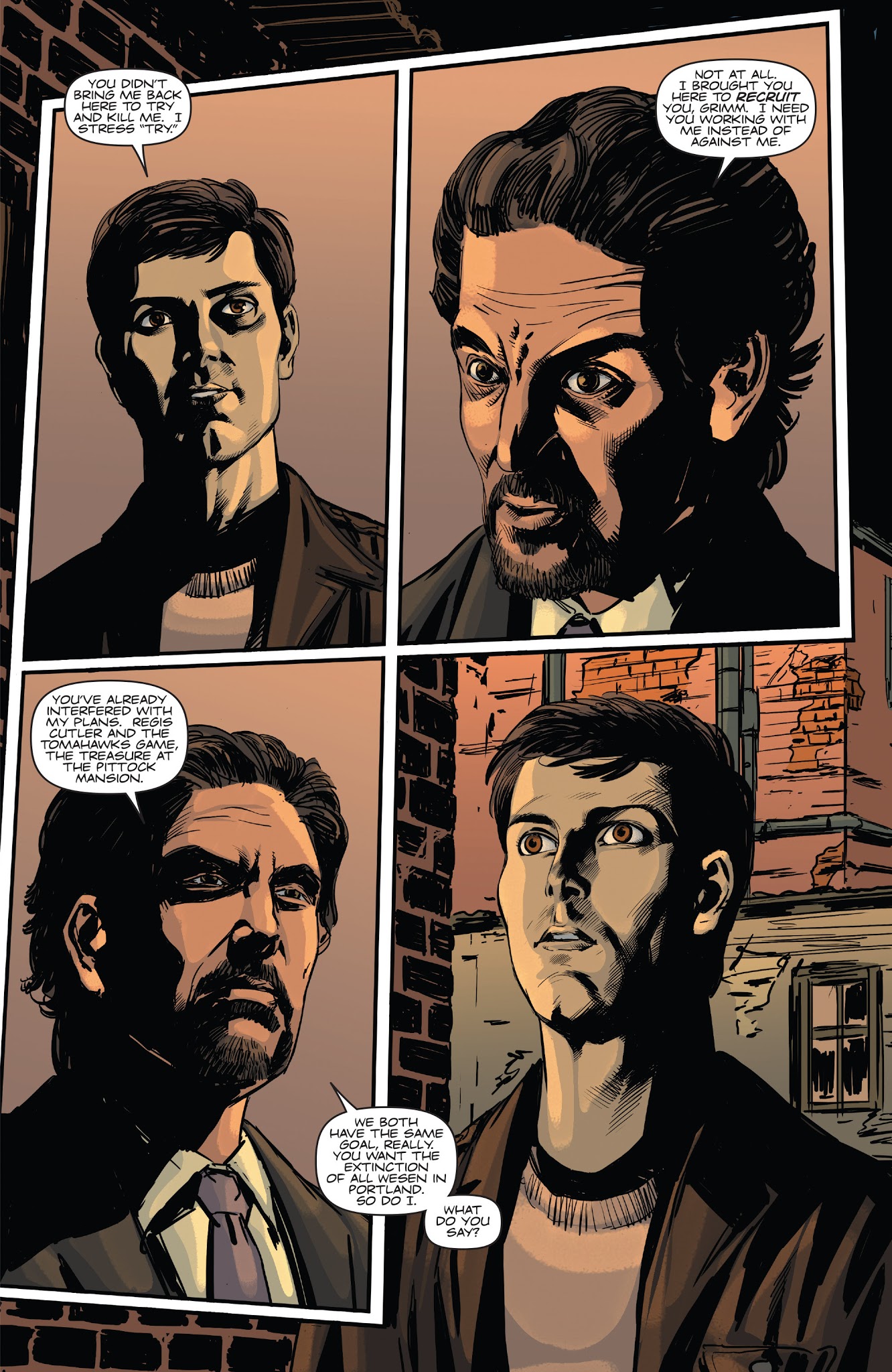 Read online Grimm: The Warlock comic -  Issue #3 - 20