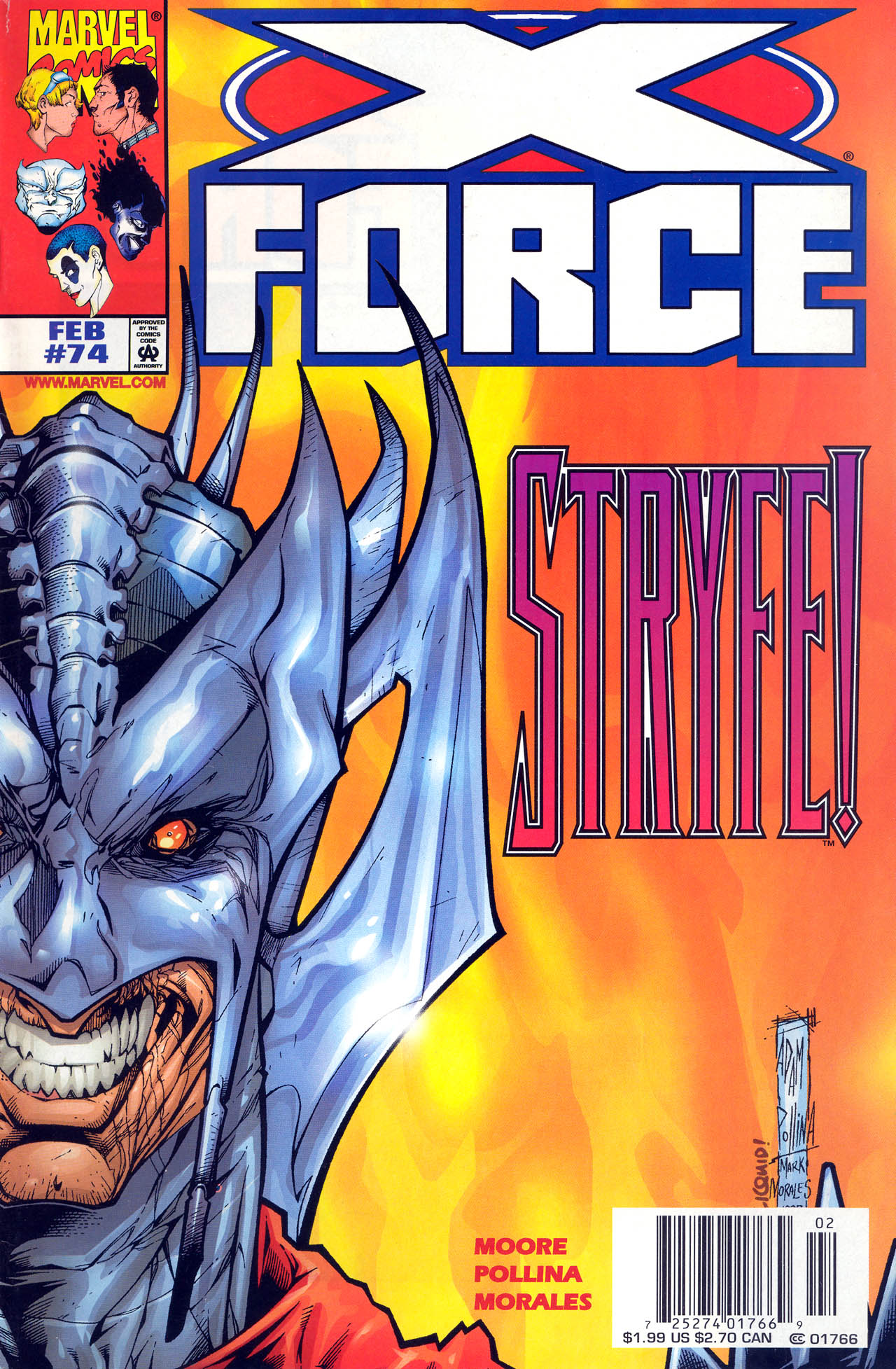 Read online X-Force (1991) comic -  Issue #74 - 1