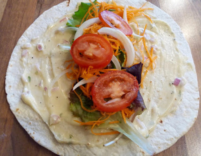 wraps de poulet croustillant alt="wraps de poulet croustillant"