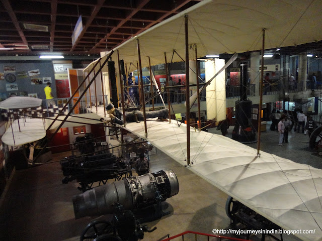 Wright brothers aeroplane Vishveshwaraya Science Museum