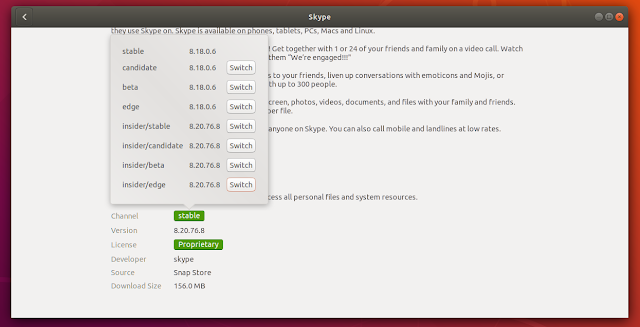 Ubuntu 18.04 software channel