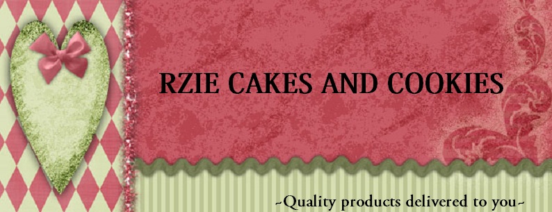 R ZIE FRESH BAKE CAKES AND COOKIES