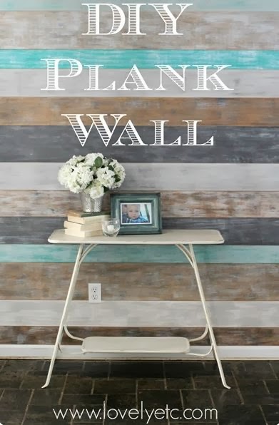 DIY Plank Wall