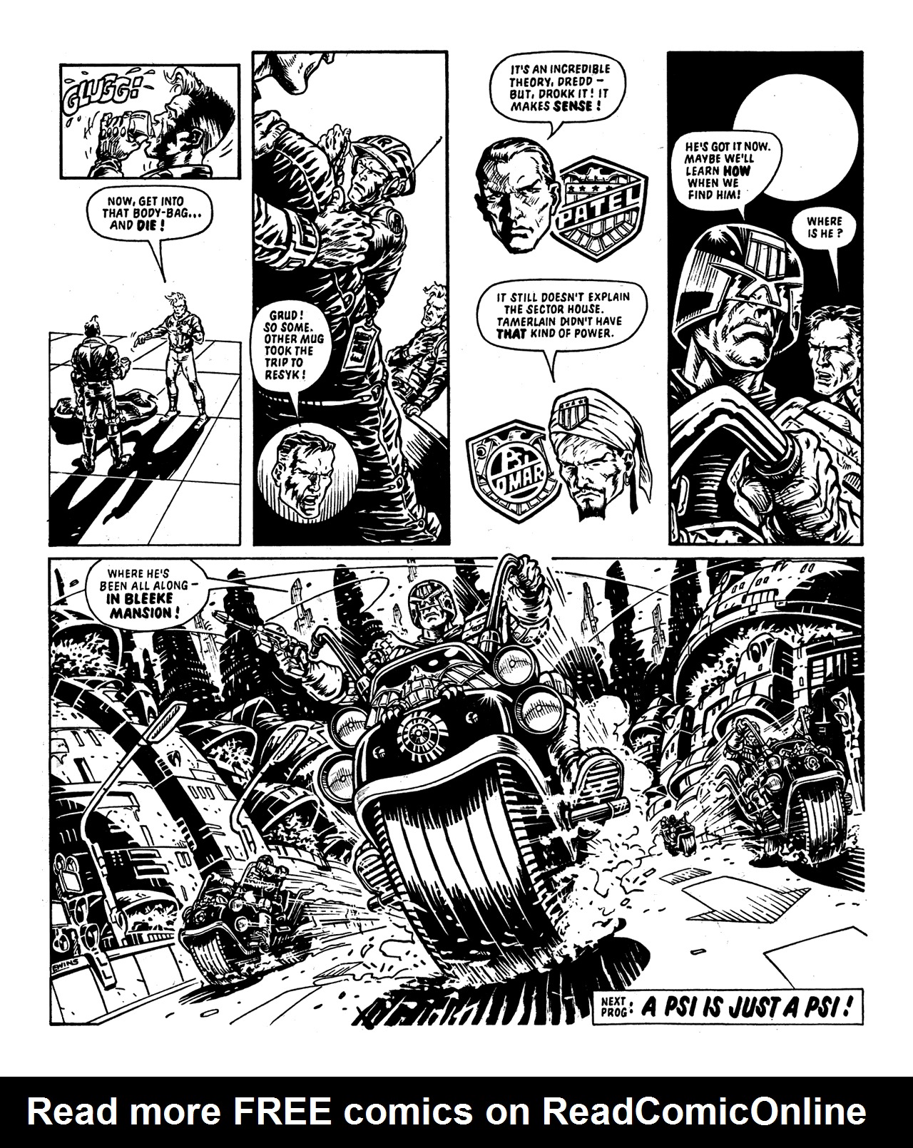 Read online Judge Dredd: The Complete Case Files comic -  Issue # TPB 7 (Part 2) - 105