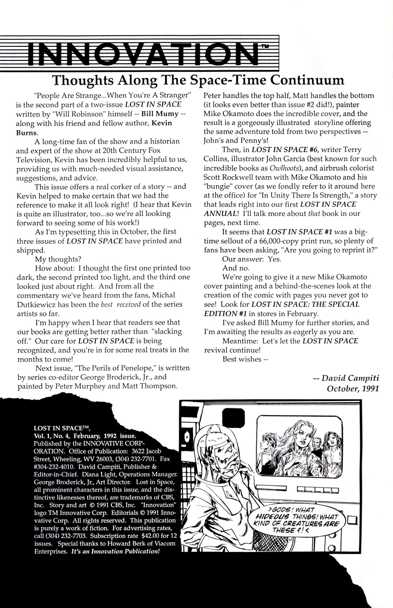 Read online Lost in Space (1991) comic -  Issue #4 - 2
