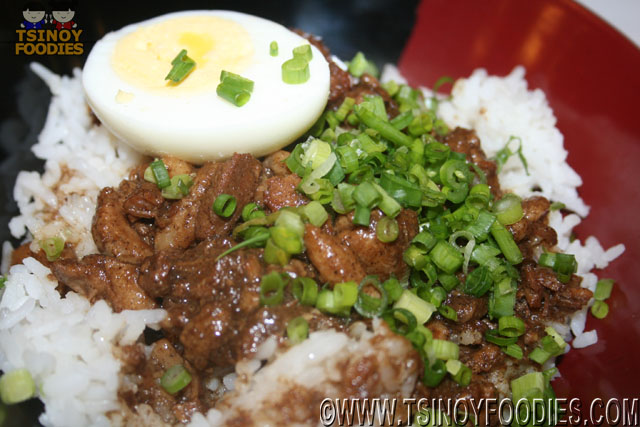  braised pork tamago rice