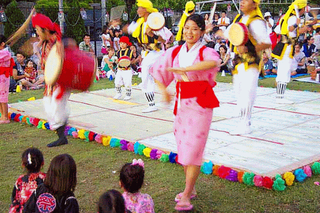 Eisa, dance,Nakagawa, Kin Town, Okinawa