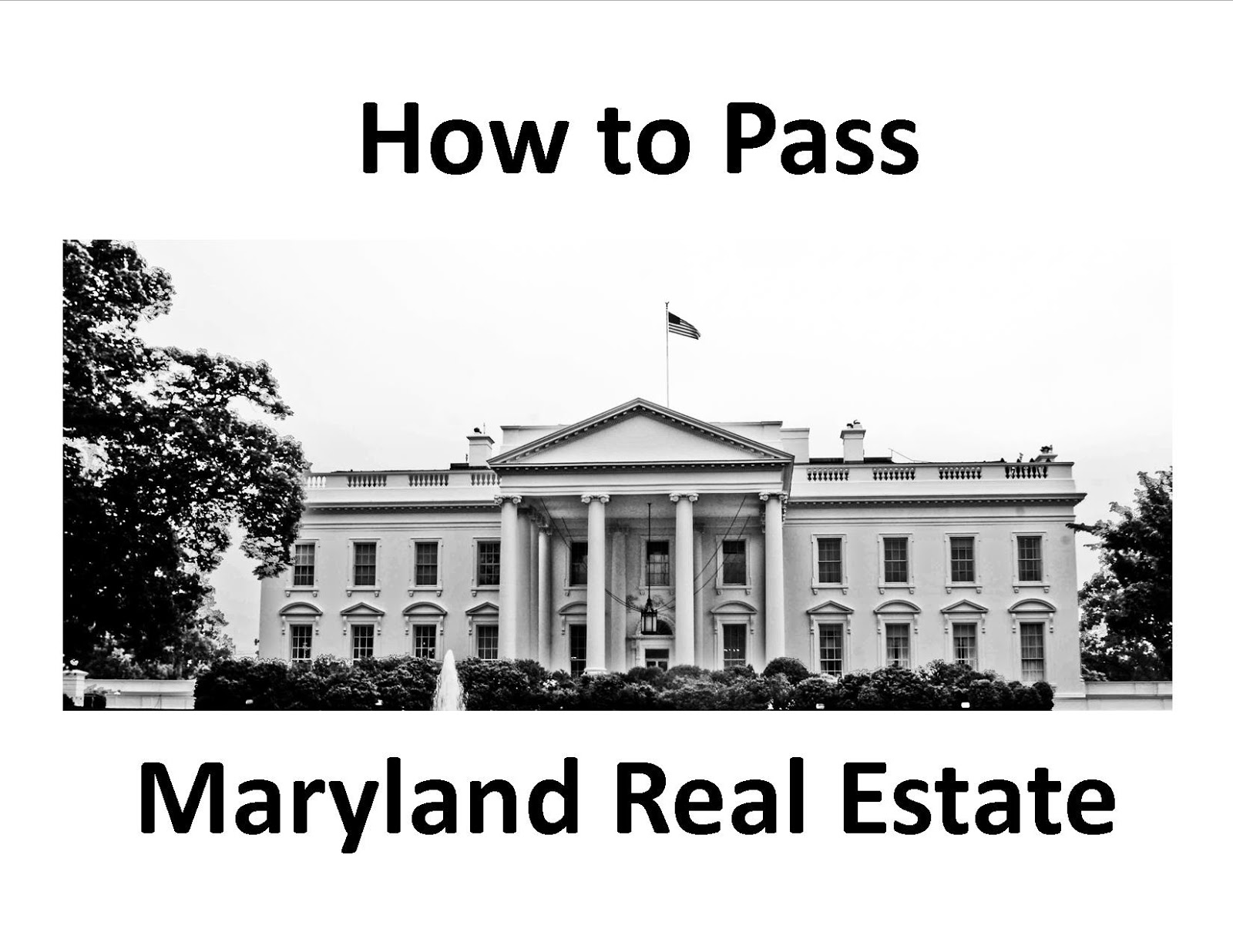Byron Charles (MD Realtor) How to pass the Maryland Real Estate exam
