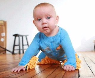 Bebé limpiador