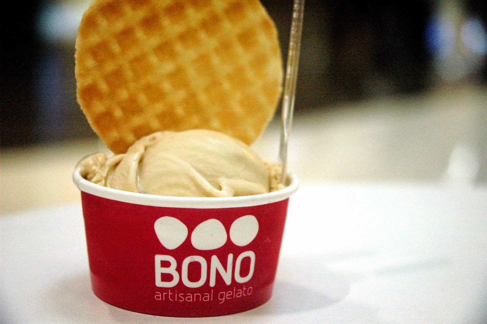 DUDE FOR FOOD One More Scoop Bono Artisanal Gelato's New Butterbeer