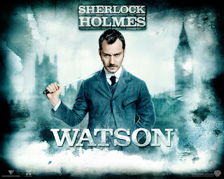 Jude Law as Watson Poster Sherlock Holmes A Game of Shadows HD Wallpaper