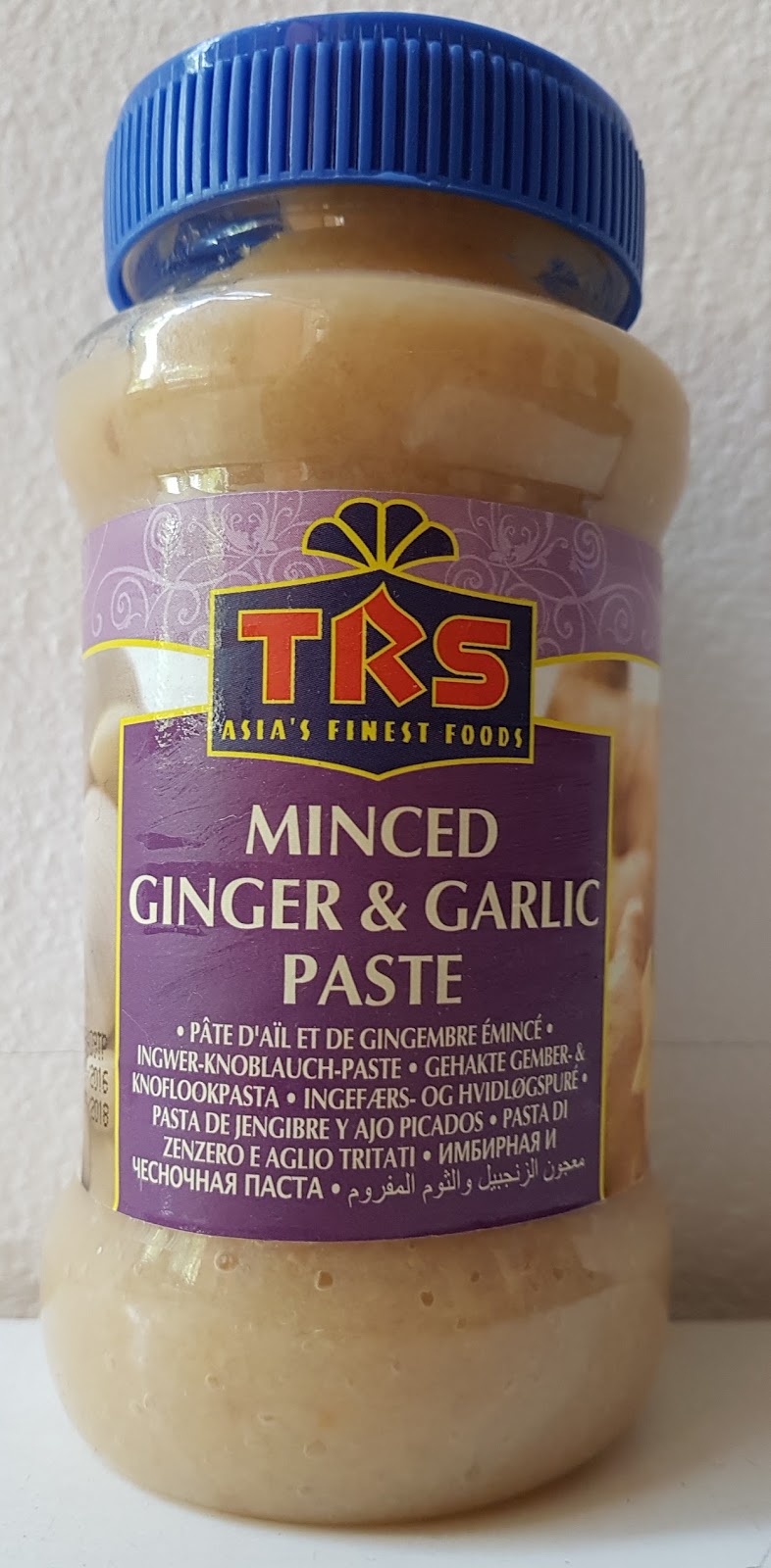 TRS Minced Ginger Garlic Paste 300g IndiaMarkt