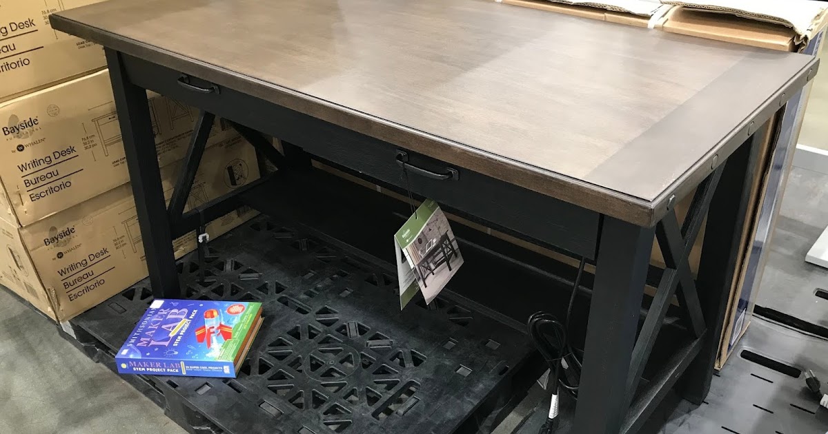 Bayside Furnishings By Whalen Writing Desk Costco Weekender Bayside Furnishings By Whalen Writing