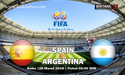 Prediksi Spanyol vs Argentina 28 Maret 2018