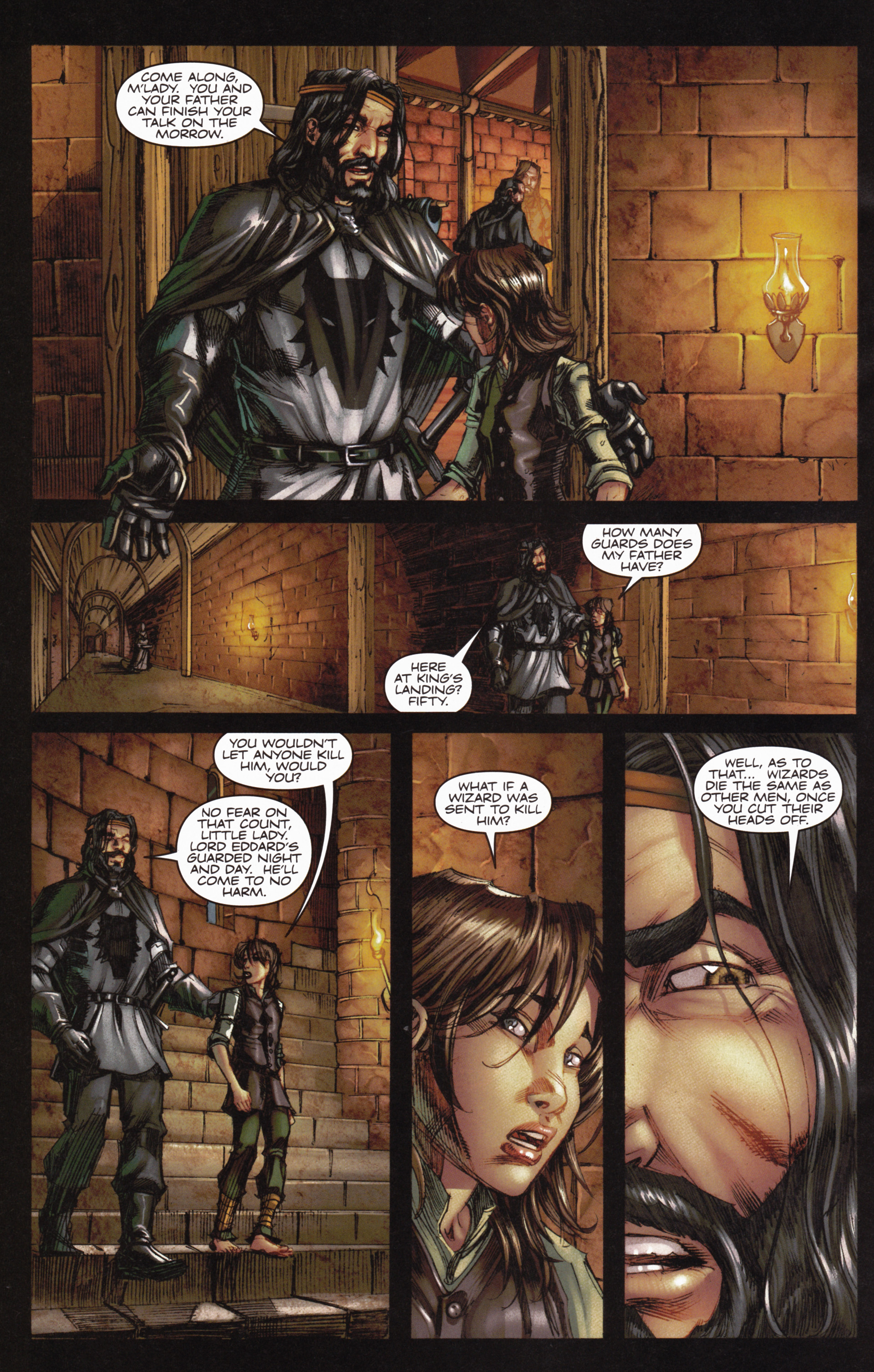 Read online A Game Of Thrones comic -  Issue #10 - 24