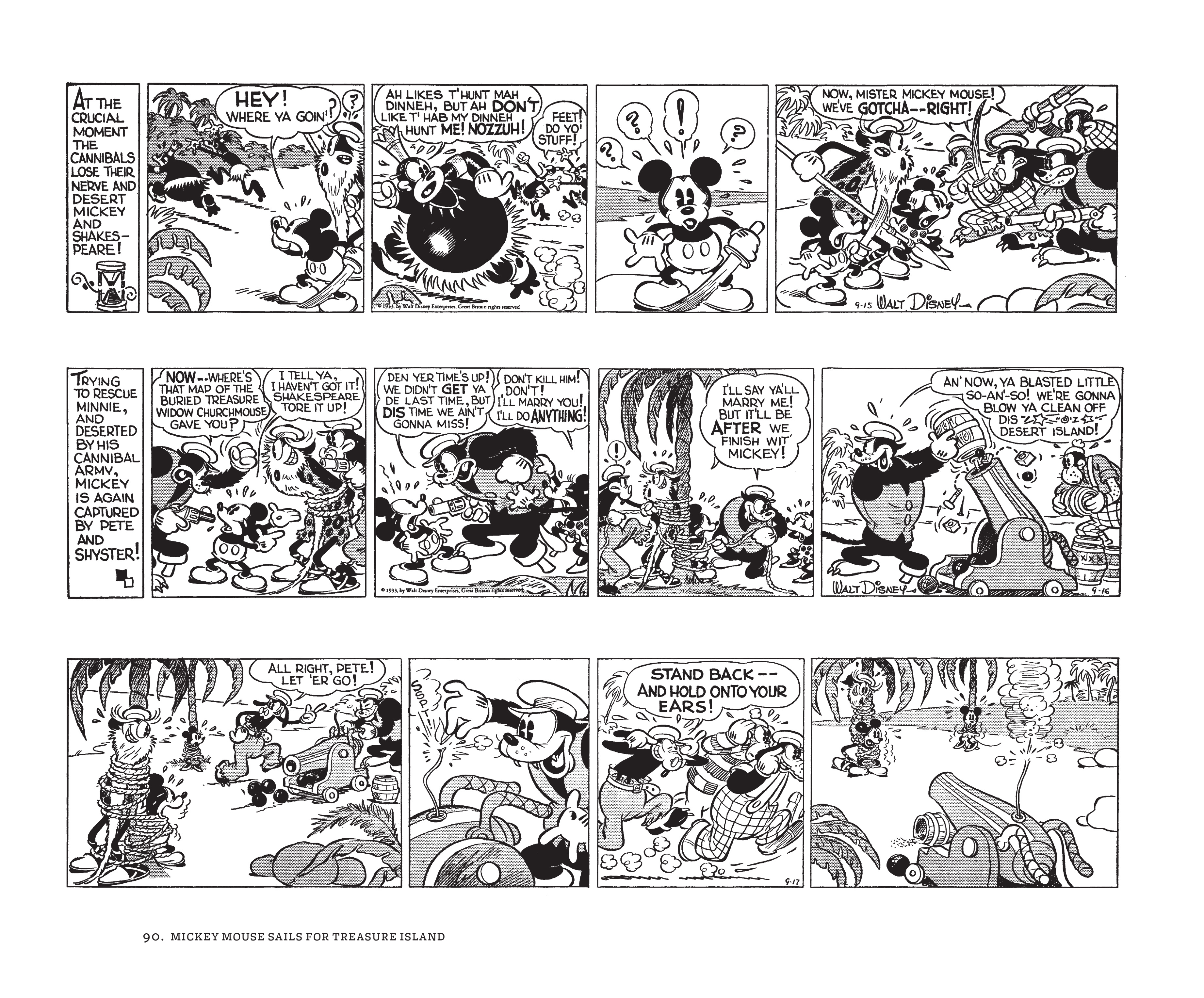 Read online Walt Disney's Mickey Mouse by Floyd Gottfredson comic -  Issue # TPB 2 (Part 1) - 90